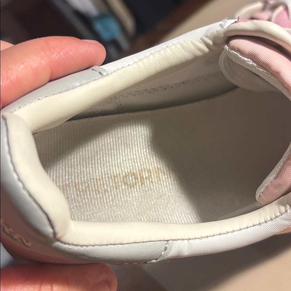 Tretorn “Custom”Pink Suede & White Leather Women's Sneakers - Picture 9 of 10